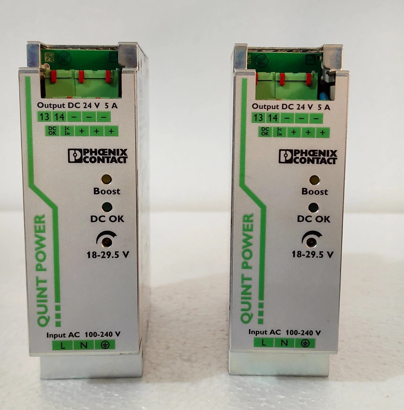 Phoenix Contact Quint-PS/1AC/24DC/5 Power Supply Lot of 02 Pcs